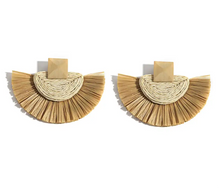 Load image into Gallery viewer, Ara wooden earrings
